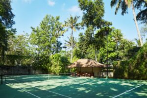Amandari, Ubud | Indonesia | The resort tennis court | The Ultimate Travel Company