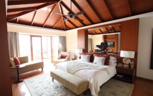 Ananda In The Himalayas | India | the Ananda bedroom | The Ultimate Travel Company