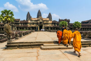 Angkor Monks | Luxury Indochina Holidays | The Ultimate Travel Company