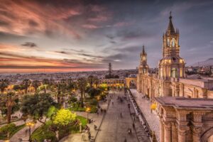 Arequipa at Sunset | Peru Holidays | The Ultimate Travel Company
