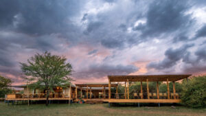 Exterior of Sayari Camp at Sunset | Serengeti National Park | Tanzania Safaris | Luxury Holidays by The Ultimate Travel Company