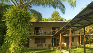 Manatus Hotel, Tortuguero | Costa Rica | hallway | The Ultimate Travel Company