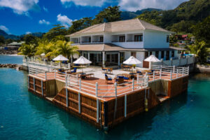 Hilton Seychelles Labriz Resort & Spa, Silhouette Island | Seychelles | The Hilton Garden Villa Aerial View | The Ultimate Travel Company