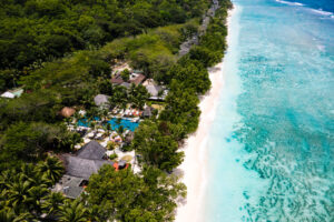 Hilton Seychelles Labriz Resort & Spa, Silhouette Island | Seychelles | Island Aerial View | The Ultimate Travel Company
