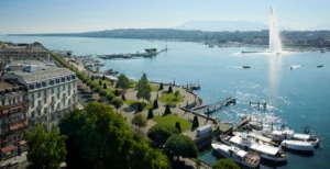 Beau-rivage Genevat | Switzerland | Panaromic view of Beau Rivage | The Ultimate Travel Company