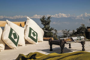 Dwarika’s Resort, Dhulikhel | Nepal | outdoor bed | The Ultimate Travel Company