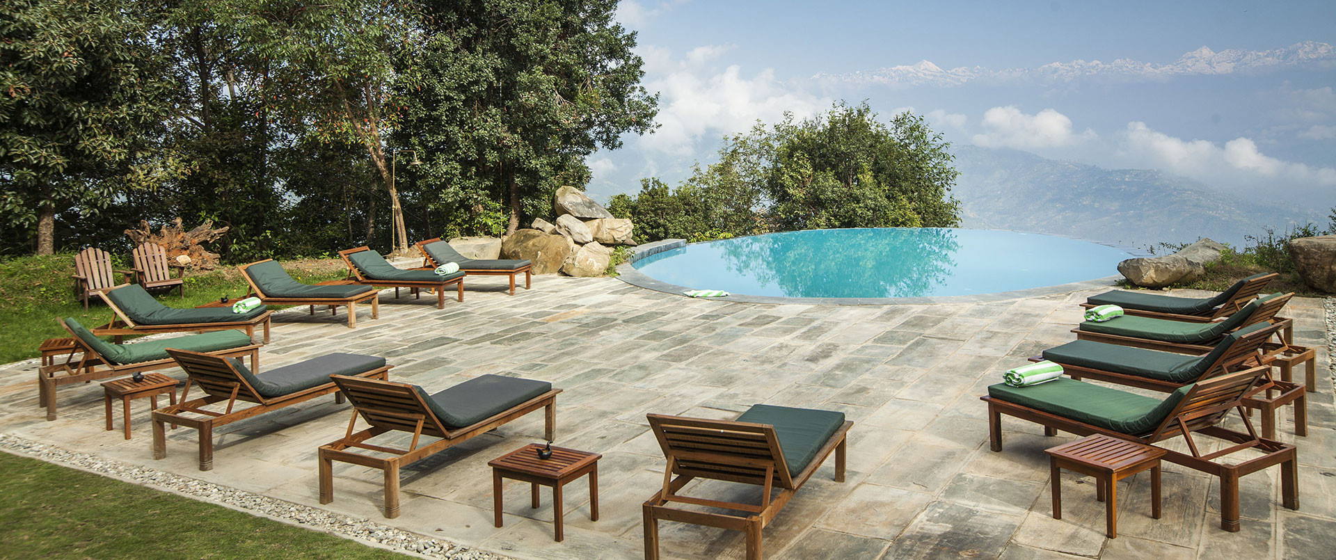 Dwarika’s Resort, Dhulikhel | Nepal | pool | The Ultimate Travel Company