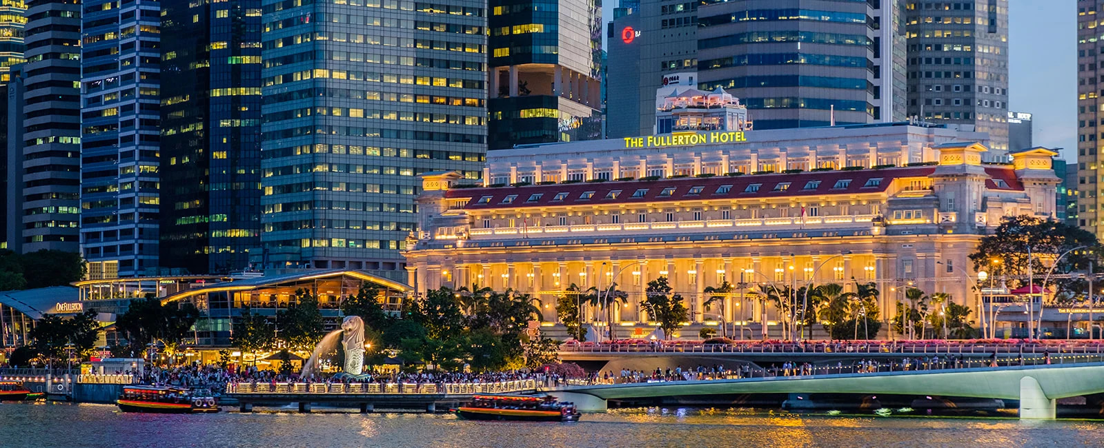 Fullerton Hotel, Singapore | Singapore | Fullerton exterior | The Ultimate Travel Company
