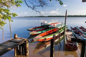 Fishing Boats in Suriname | Luxury Guyana Holidays | The Ultimate Travel Company