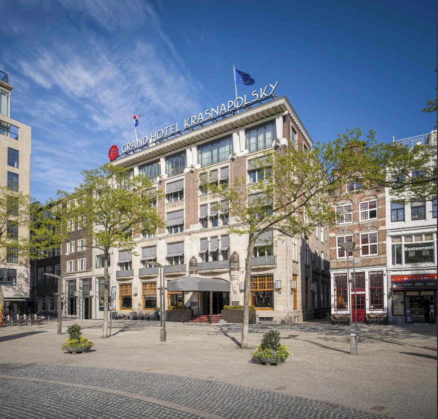 Grand Hotel Krasnapolsky, Amsterdam | Netherlands | front view| The Ultimate Travel Company