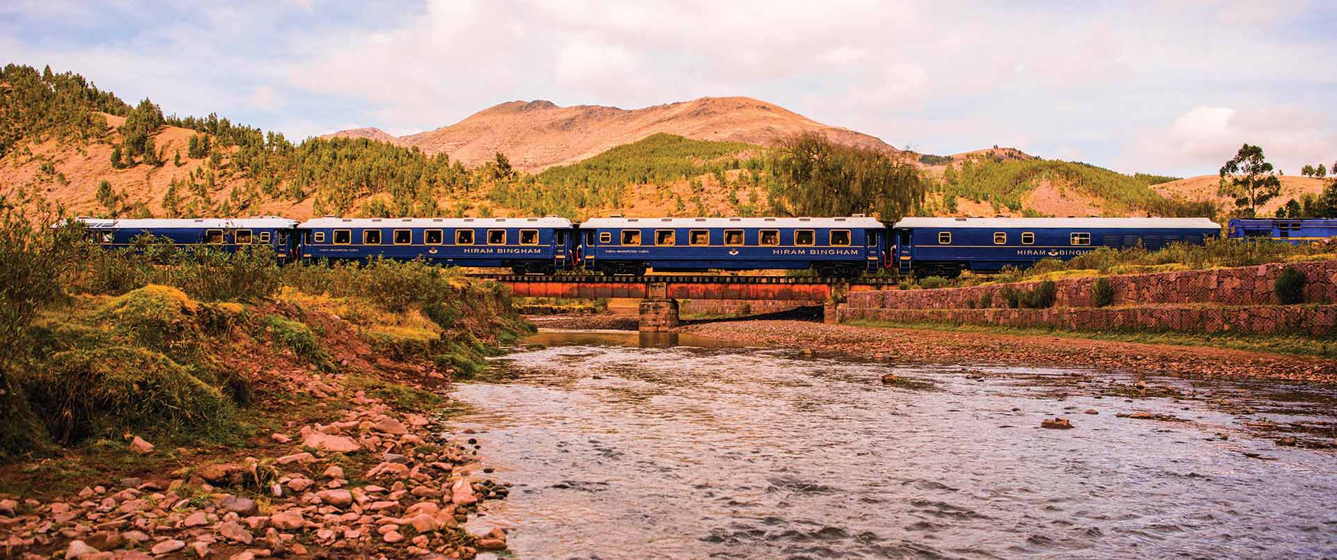 Hiram Bingham, A Belmond Train, Luxury Train from Cusco to Machu Picchu | The Ultimate Travel Company