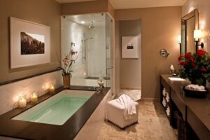 Hotel Yountville, Napa Valley | The South West | bathroom | The Ultimate Travel Company