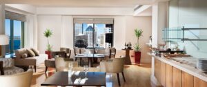 Amora Hotel Jamison, Sydney | Australia | Luxurious high-rise dining area with city and ocean views | The Ultimate Travel Company