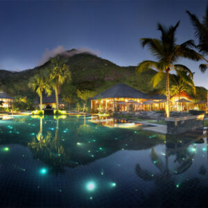 Hilton Seychelles Labriz Resort & Spa, Silhouette Island | Seychelles | The Hilton exterior and pool | The Ultimate Travel Company