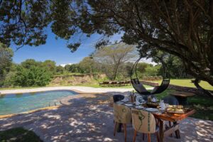House In The Wild, Masai Mara | Kenya | Pool area| The Ultimate Travel Company
