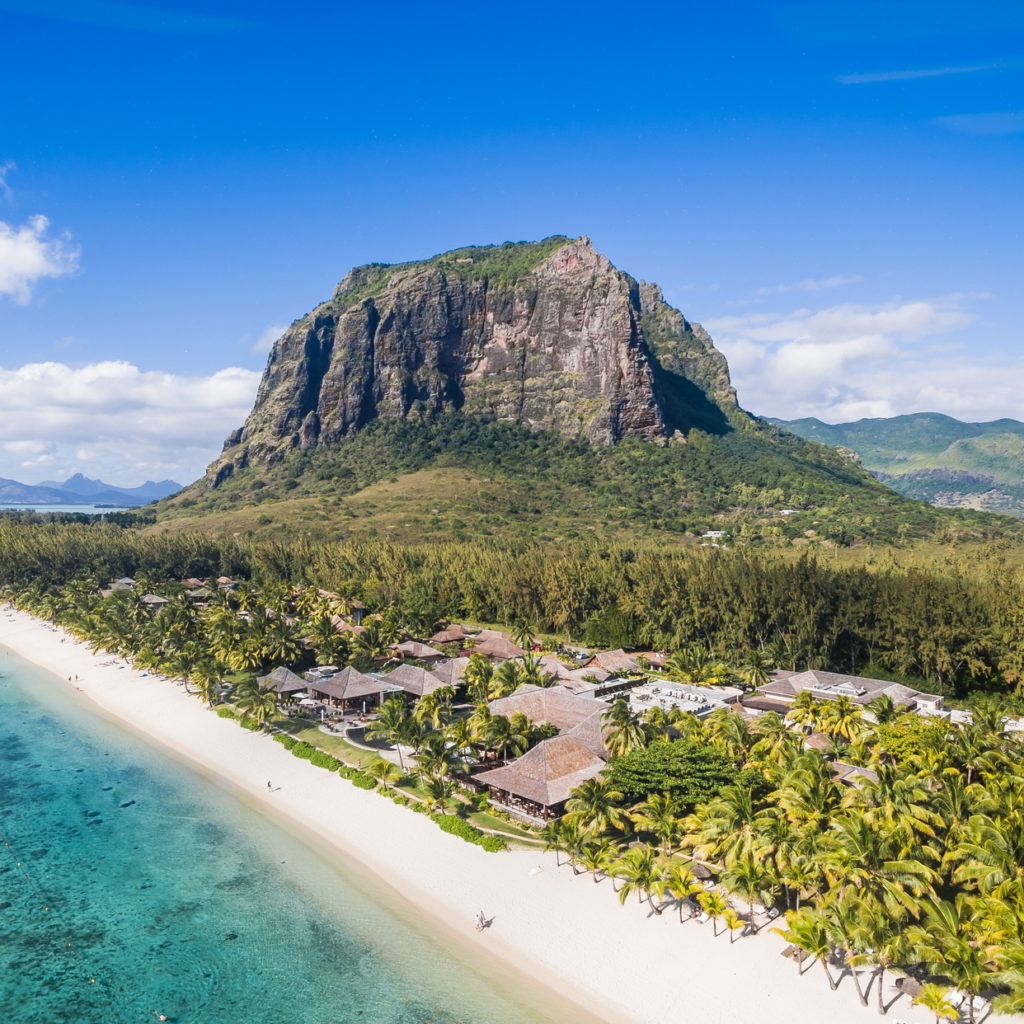 Lux* Le Morne | Mauritius | aerial view of Lux* Le Morne | The Ultimate Travel Company