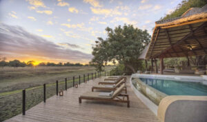 Sunset at Lion Camp, South Luangwa National Park | Luxury Zambia Holidays | The Ultimate Travel Company