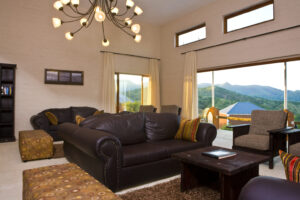 River Crossing Lodge, Windhoek | Namibia | The living room of River Crossing Lodge | The Ultimate Travel Company