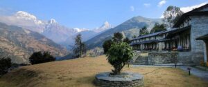 Ker & Downey Mala Lodge, Tomijong | Nepal | The Mala lodge mountains and exterior | The Ultimate Travel Company