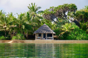 Cabin on the Beach Near the Water at Manda Bay Resort, Lamu Archipelago | Kenya Holidays | The Ultimate Travel Company