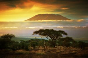 Mount Kilimanjaro at Sunset | Luxury Tanzania Holidays | The Ultimate Travel Company