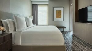 Four Seasons Hotel New York Downtown | US | Four Seasons interior, bedroom | The Ultimate Travel Company