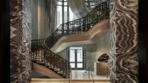 Four Seasons Hotel New York Downtown | US | Four Seasons interior, stairs | The Ultimate Travel Company