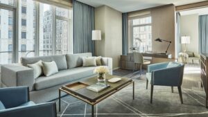 Four Seasons Hotel New York Downtown | US | Four Seasons interior, living area | The Ultimate Travel Company