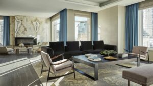 Four Seasons Hotel New York Downtown | US | Four Seasons interior, living area | The Ultimate Travel Company