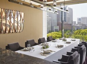 Palace Hotel Tokyo | Japan | dining table | The Ultimate Travel Company