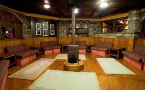 Yeti Mountain Homes | Nepal | Yeti Mountain yeti lobby chairs | The Ultimate Travel Company