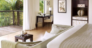 Raffles, Praslin | Seychelles | bedroom | The Ultimate Travel Company