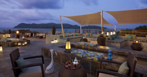 Raffles, Praslin | Seychelles | terrace lounge | The Ultimate Travel Company