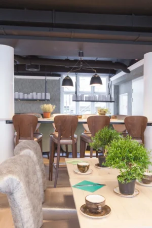 Absalon Hotel, Copenhagen | DENMARK | dining table | The Ultimate Travel Company