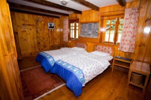 Yeti Mountain Homes | Nepal | Yeti Mountain yeti bedroom | The Ultimate Travel Company