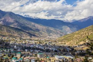 Aerial Landscape View | Bhutan Holidays | The Ultimate Travel Company