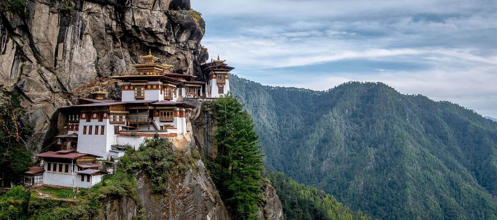 Temple in the Mountains in Bhutan | Bhutan Holidays | The Ultimate Travel Company