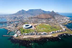 Aerial View of Cape Town | Luxury South Africa Holidays | The Ultimate Travel Company