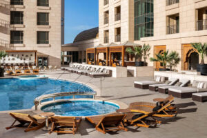 The Outdoor Swimming Pool at the St. Regis in Cairo | Egypt Holidays | The Ultimate Travel Company