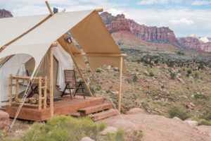 Zion Under Canvas | Utah | US | tent exterior | The Ultimate Travel Company