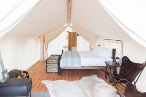 Zion Under Canvas | Utah | US | bedroom | The Ultimate Travel Company
