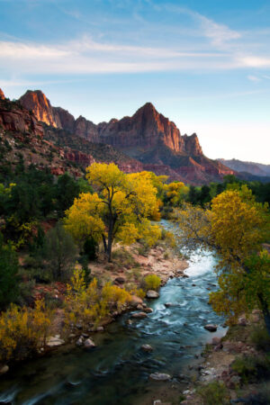 Zion Lodge, Zion National Park | Utah | US | Zion Virgin River in Fall | The Ultimate Travel Company