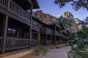 Zion Lodge, Zion National Park | Utah | US | Zion National Park lodge exterior| The Ultimate Travel Company