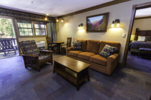 Zion Lodge, Zion National Park | Utah | US | Zion National Park lodge living room | The Ultimate Travel Company
