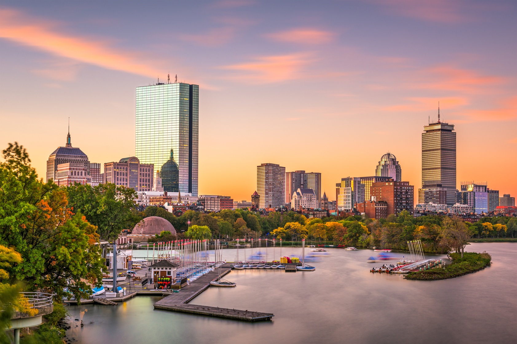 Boston Skyline at Sunset | Luxury USA Holidays | The Ultimate Travel Company