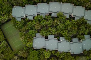 Crystalbrook Byron | Australia | Crystalbrook Byron aerial view | The Ultimate Travel Company