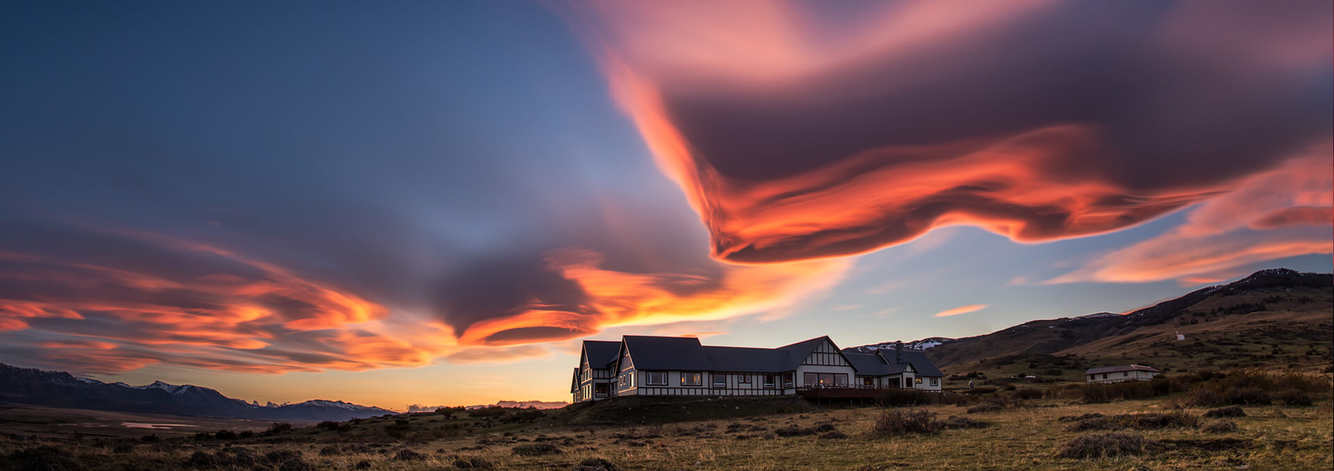 Eolo, El Calafate | Argentina | The Eolo at dusk | The Ultimate Travel Company