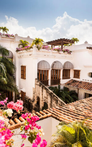 Casa San Agustin, Cartagena | Colombia | aerial view | The Ultimate Travel Company