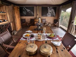 Mara Nyika, Masai Mara | Kenya | dining area | The Ultimate Travel Company