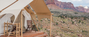 Zion Under Canvas | Utah | US | tent exterior | The Ultimate Travel Company
